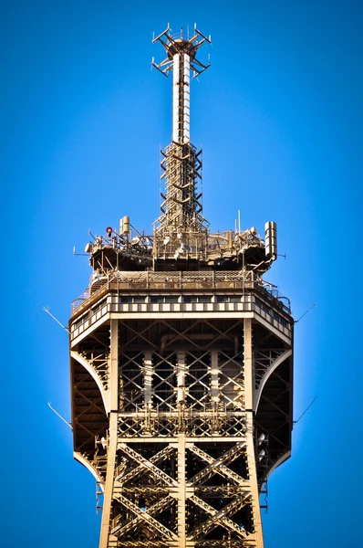 Detalle arquitectónico del diseño de la Torre Eiffel — Foto de Stock
