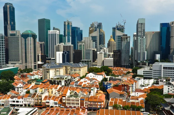 チャイナタウン、シンガポールの中央ビジネス地区 — ストック写真