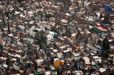 Favela da Rocinha gecekondu