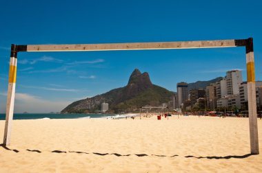 Ipanema Plajı güneşli yaz gün