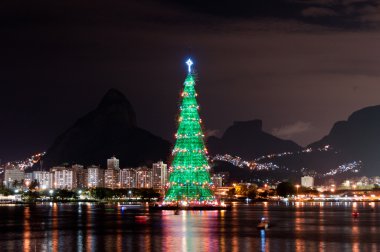 Noel ağacı Rio de Janeiro