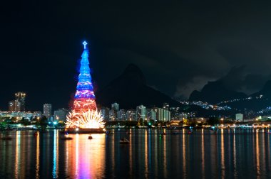 Noel ağacı Rio de Janeiro