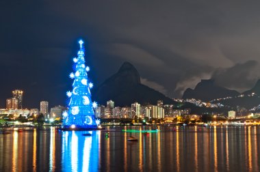 Noel ağacı Rio de Janeiro