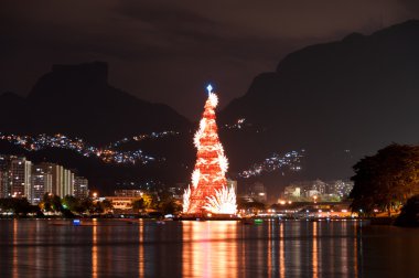 Noel ağacı Rio de Janeiro
