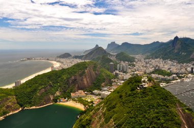 Bir Rio de janeiro cityscape