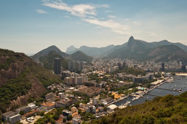 Bir Rio de janeiro cityscape