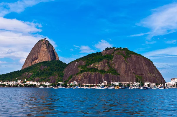 Гора Цукрова Голова в Ріо-де-Жанейро — стокове фото