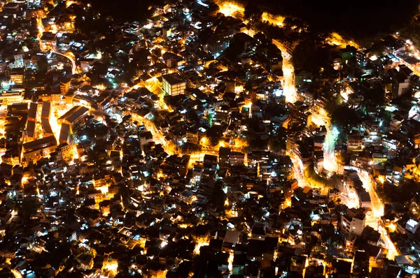 在南美洲最大的贫民窟 — 图库照片