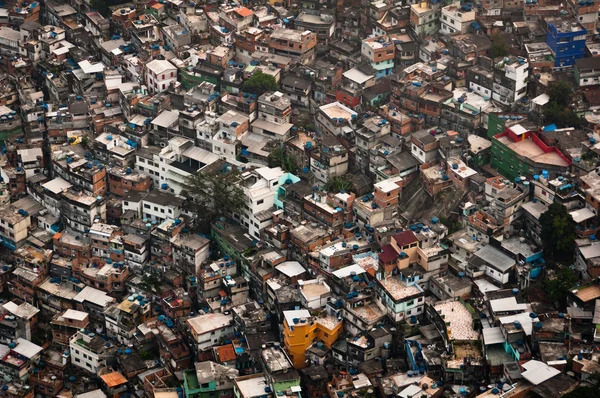 Фавела da Rocinha трущоб — стокове фото