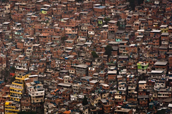 Favela da Rocinha nyomornegyedek — Stock Fotó