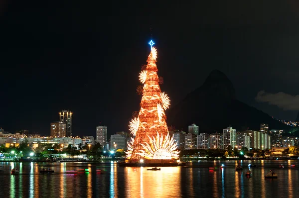 Christmas Tree in Rio de Janeiro — Stock Photo, Image