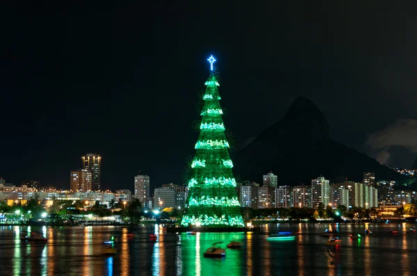 Noel ağacı Rio de Janeiro — Stok fotoğraf