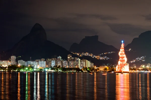 Christmas Tree in Rio de Janeiro — Stock Photo, Image