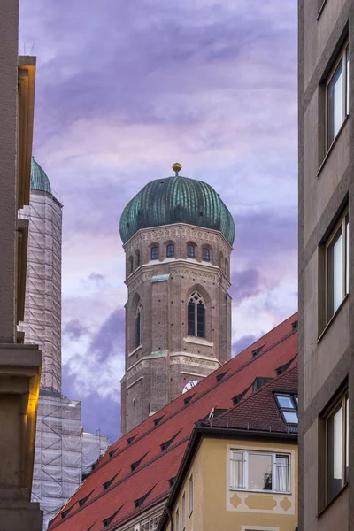 Frauenkirche Road — Stock Photo, Image