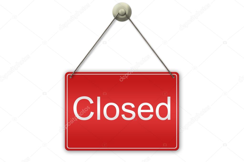 Closed Sign