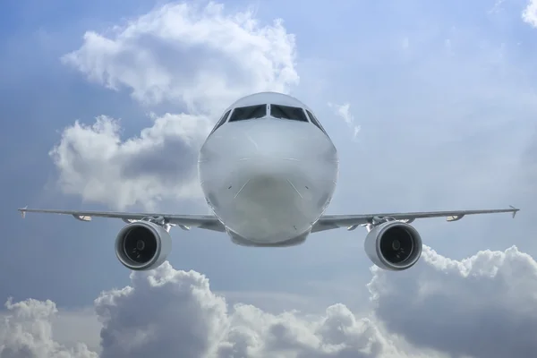 Avión de pasajeros a bordo —  Fotos de Stock