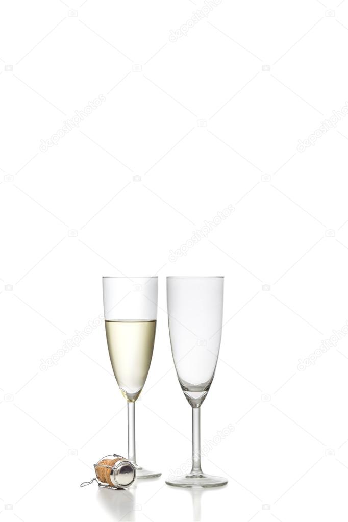 Glasses of Champagne