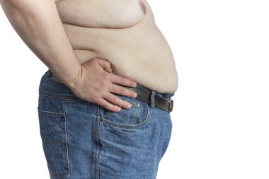 Gömleksiz kilolu adam 