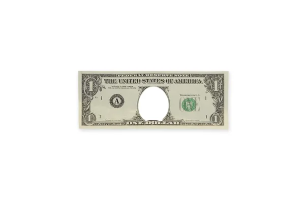 One Dollar Note template — Stock Photo, Image