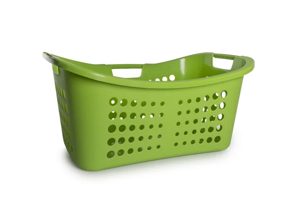 Groene wasmand — Stockfoto