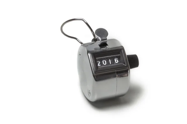 Compteur de clic de décompte montrant 2015 — Photo