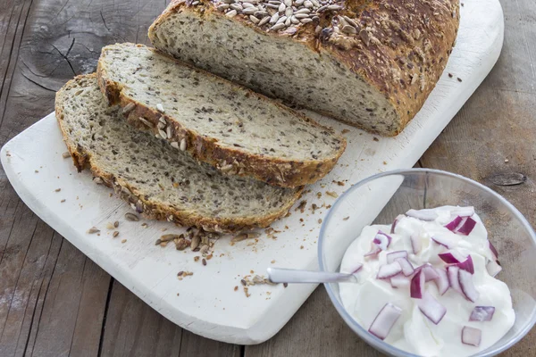 Hembakat bröd — Stockfoto