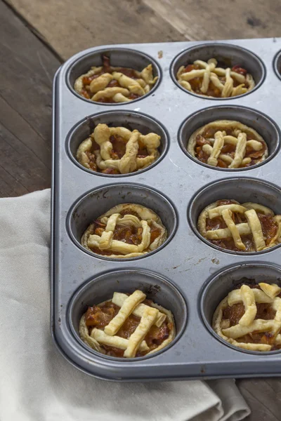 Mini Apple pies — Stock Photo, Image