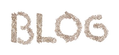 Küçük küpler ile yazılmış Blog 