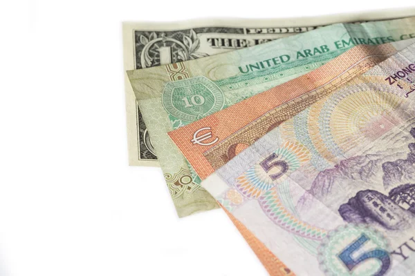 Currencies of different countries — Stock Photo, Image