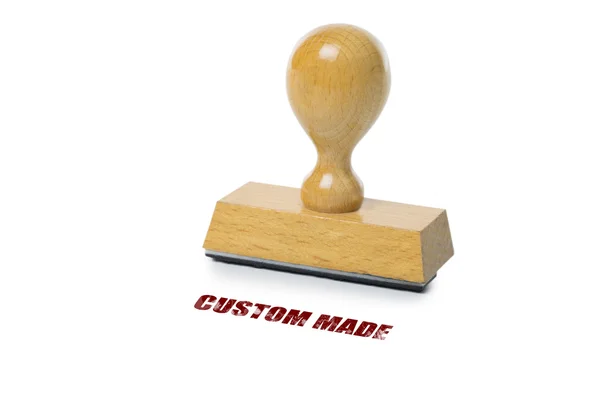 Custom Made Rubber Stamp — Stock Photo, Image