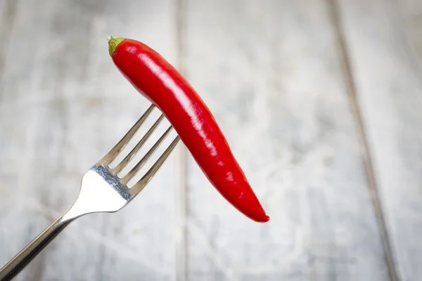 Peperoncino alla forchetta — Foto Stock