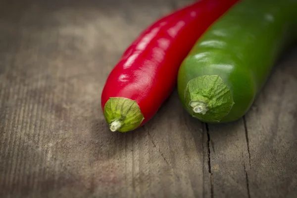 赤と緑の唐辛子 — ストック写真