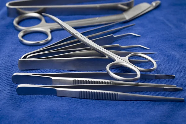 Detail of surgical instruments — Stock Photo, Image