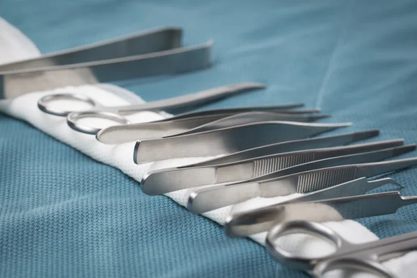 Detail of surgical instruments — Stock Photo, Image