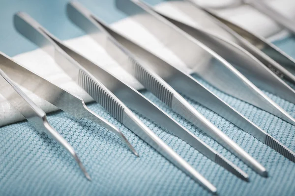 Detail of surgical instruments — Stock Photo, Image