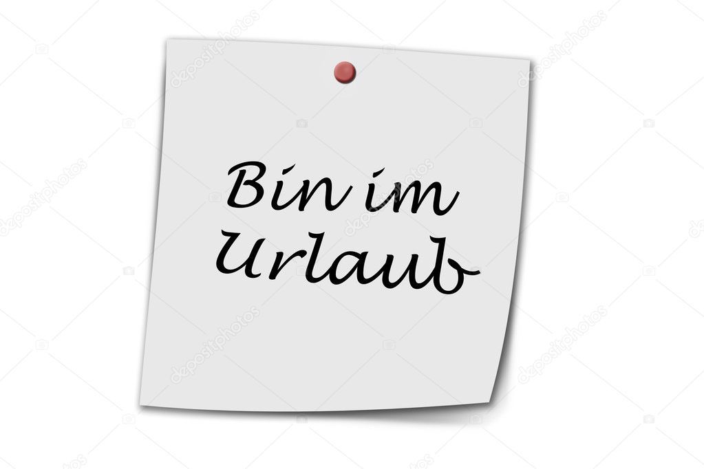 Bin im urlaub gif