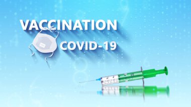 COVID-19 'u önlemek, aşılamak ve tedavi etmek için aşı ve şırınga