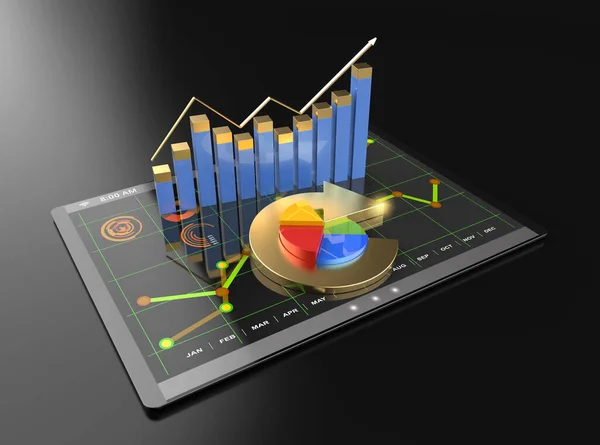 Auditní Finanční Analýza Marketingové Plánování Společnosti — Stock fotografie
