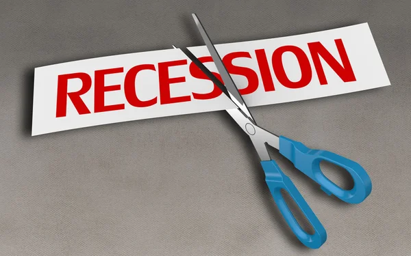 Recession concept — Stock Photo, Image