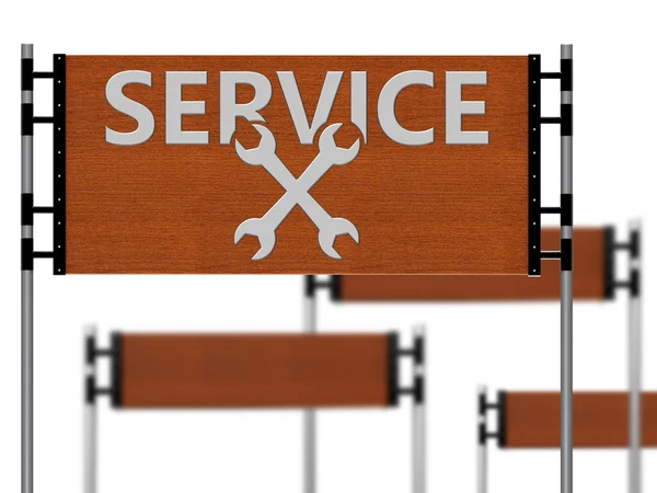 Service concept sign — Stock Photo, Image