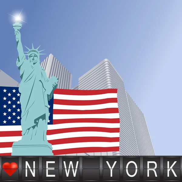 Λατρεύω την Νέα Υόρκη — Διανυσματικό Αρχείο