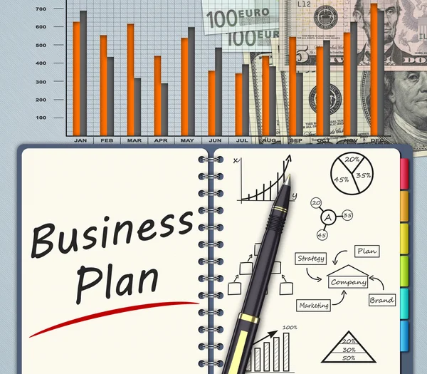 Business finance concept — Stock Photo, Image