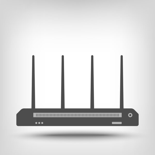 Wireless router icon