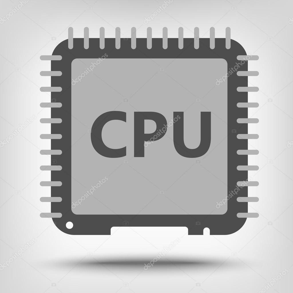 Central processor unit icon