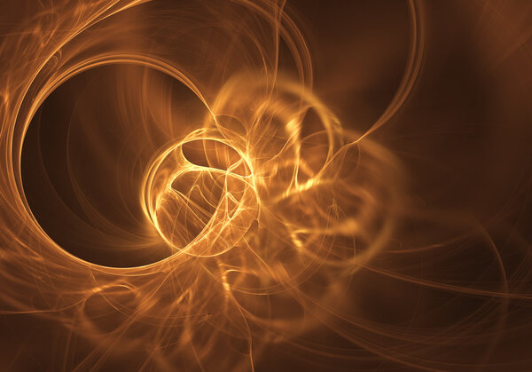 Мягко светящиеся круги
