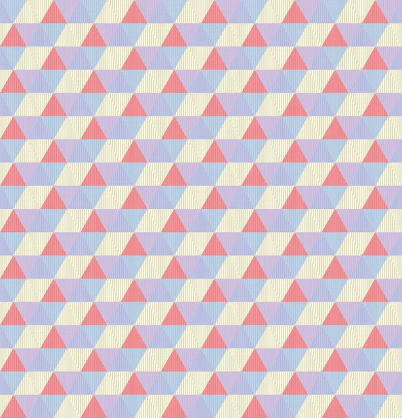 Retro-Muster geometrischer Formen. Bunte Mosaikkulisse. — Stockvektor