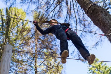 Macera Parkı kadında