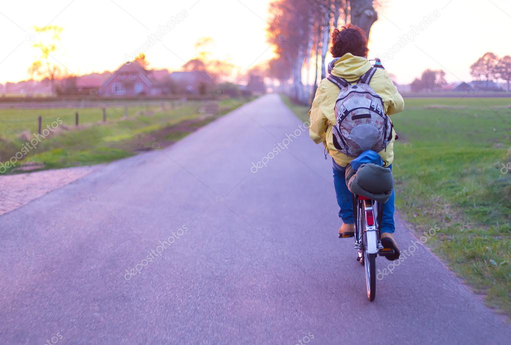 Traveling by bike