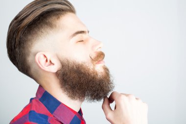 Şık hipster adam