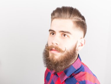 Şık hipster adam